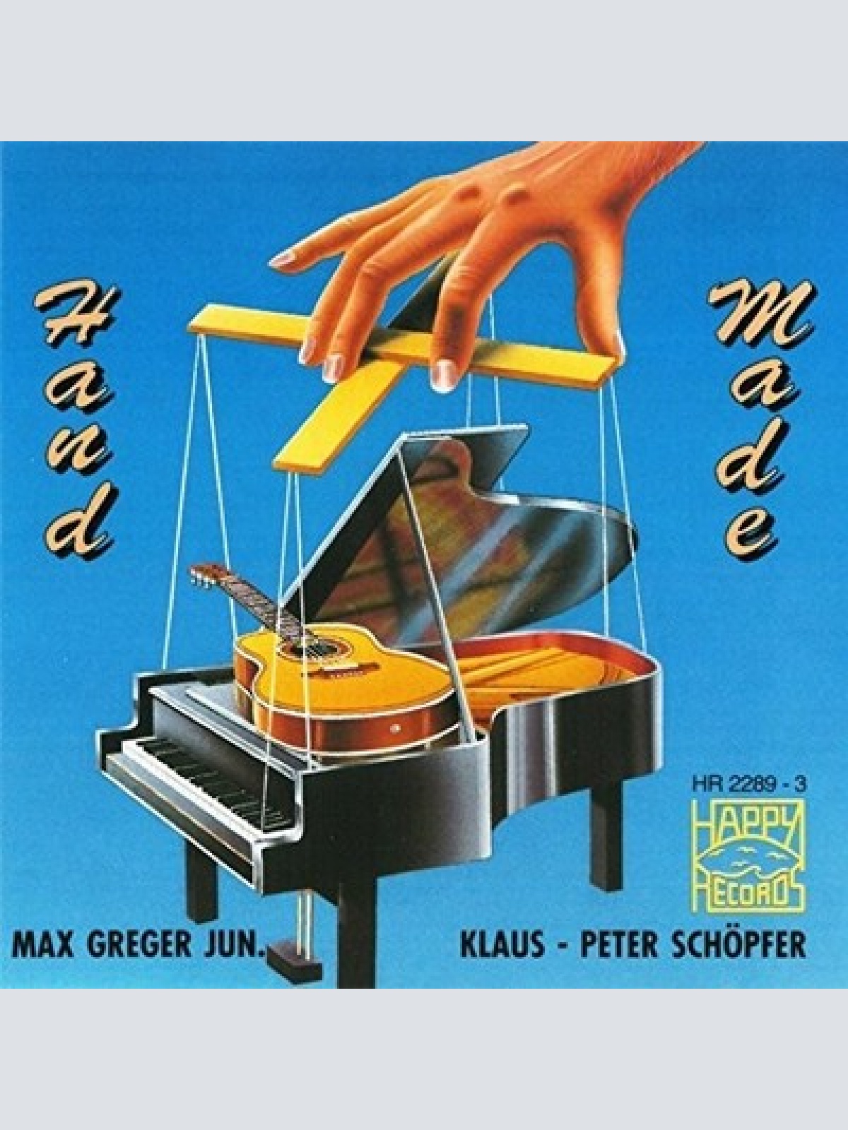 CD, Album Max Greger Jun.* & Klaus-Peter Schöpfer - Hand-Made