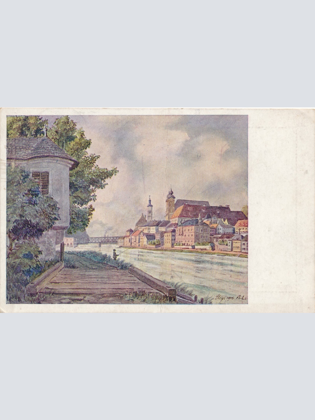 AK aus Steyr an der Enns Oberösterreich Ansichtskarte (18106)