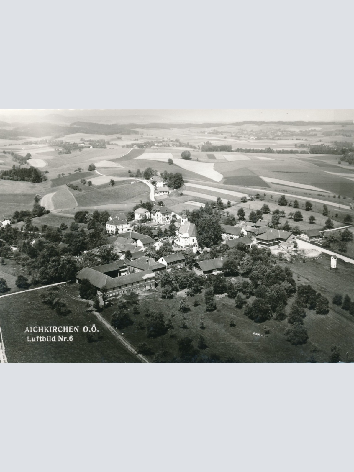 AK aus Aichkirchen Luftbild Nr.6 Oberösterreich Ansichtskarte (18307)