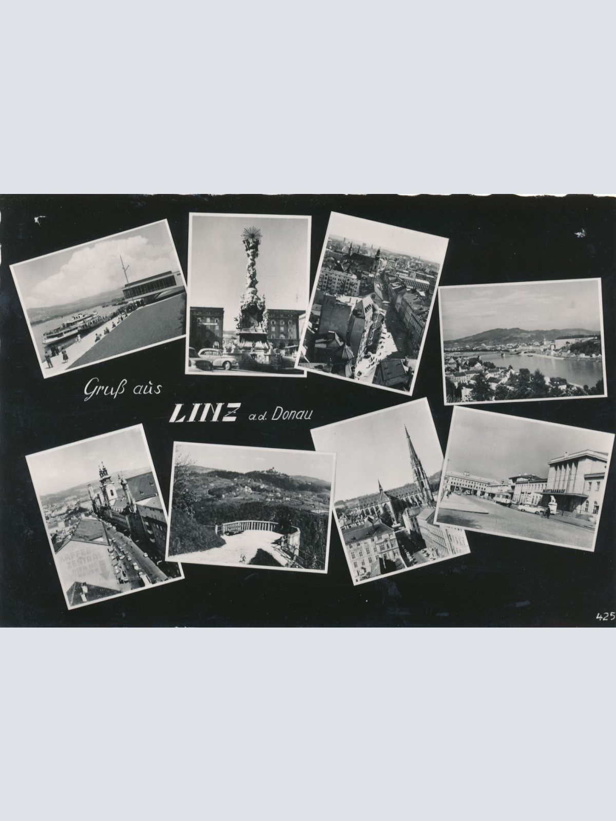 AK gruss aus Linz an der Donau Oberösterreich Ansichtskarte (18310)