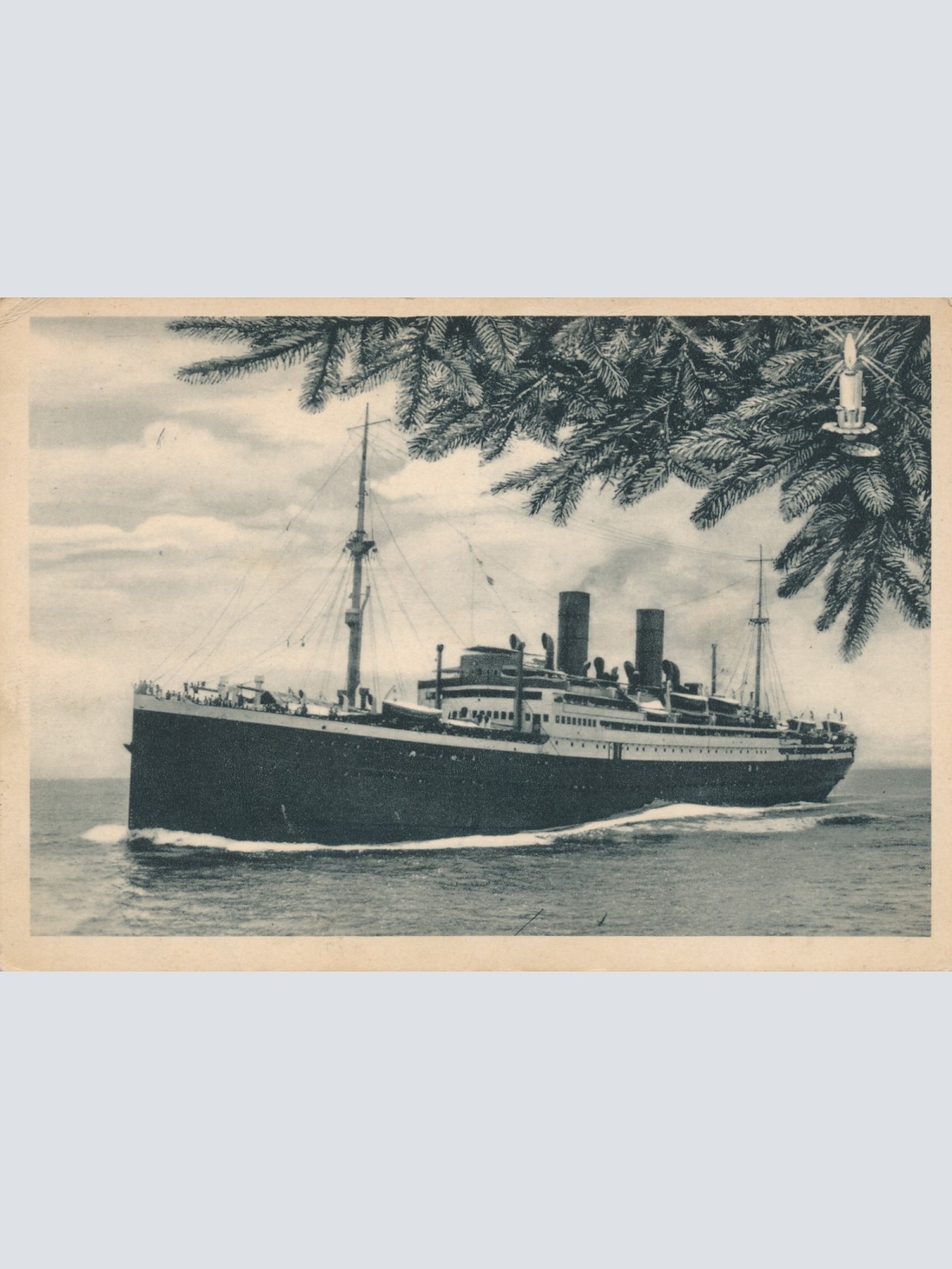 AK aus Norddeutscher LLoyd Sierra Morena Ansichtskarte (18216)