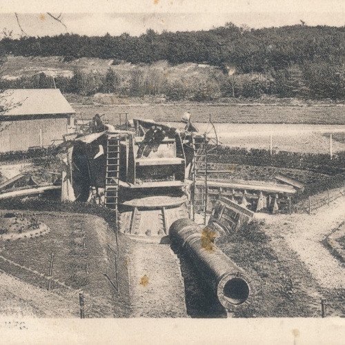 AK aus LL. 1 La Bertha Geschützstellung Ansichtskarte (18257)