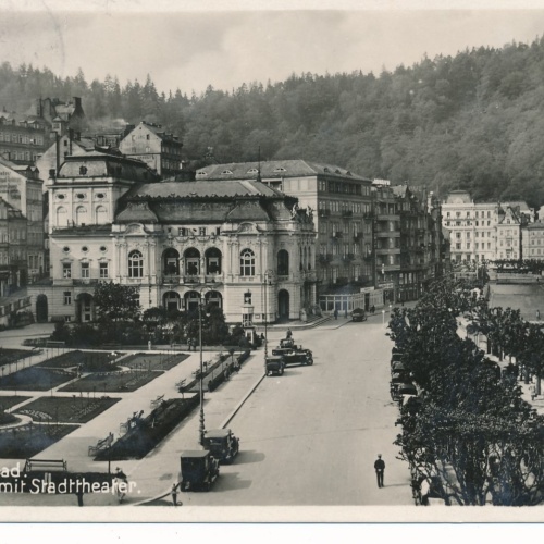 AK aus Karlsbad Tschechoslowakei Ansichtskarte (18252)