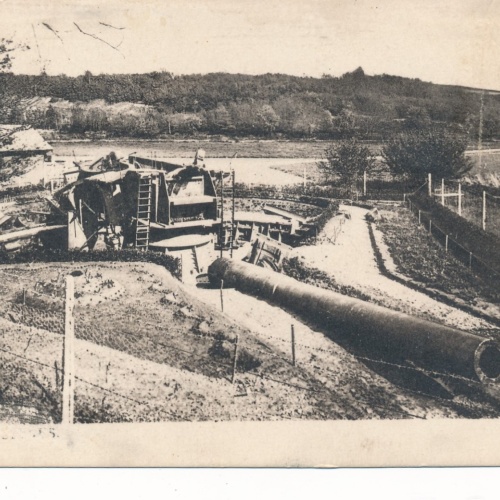 AK aus LL. 3 La Bertha Geschützstellung Ansichtskarte (18258)