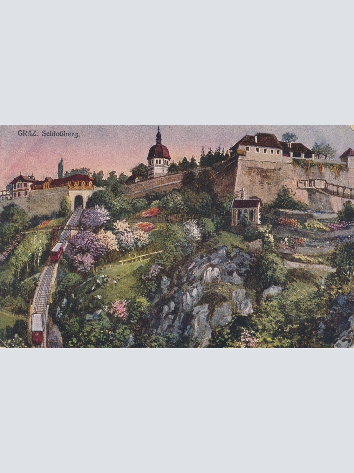 AK aus Graz Schloßberg Steiermark Ansichtskarte (18344)