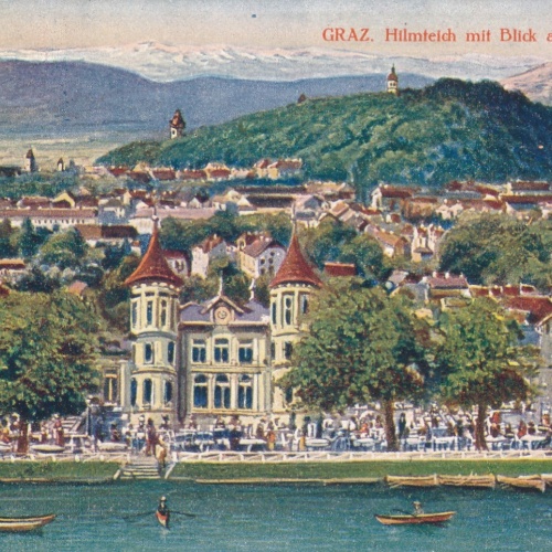 AK aus Graz Hilmteich Steiermark Ansichtskarte (18349)