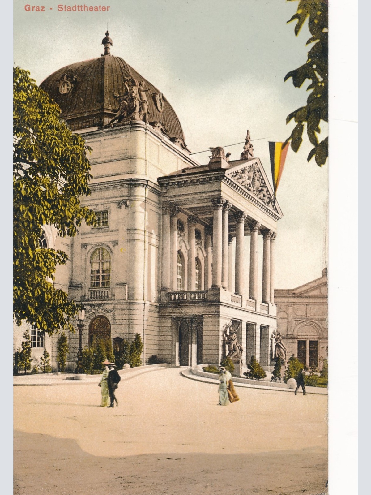 AK aus Graz Stadttheater Steiermark Ansichtskarte (18353)