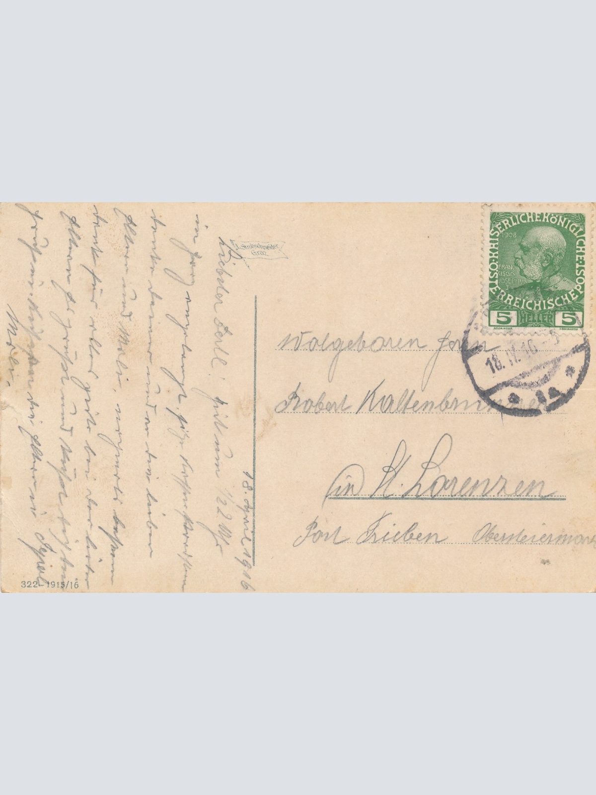 AK aus Graz Schloßberg Steiermark Ansichtskarte (18355)