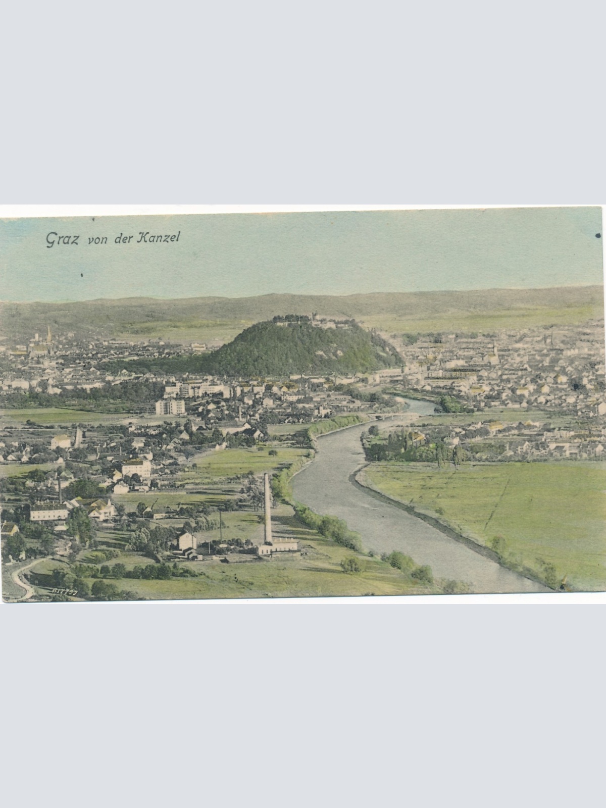 AK aus Graz von der Kanzel Steiermark Ansichtskarte (18358)