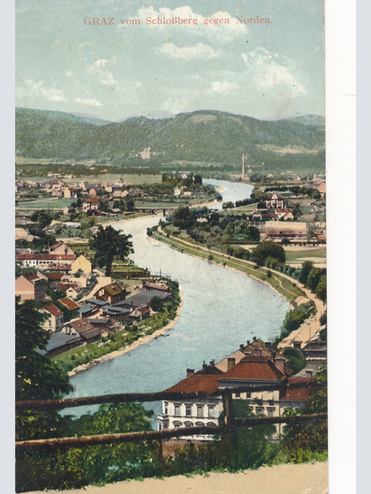 AK aus Graz vom Schloßberg Steiermark Ansichtskarte (18359)