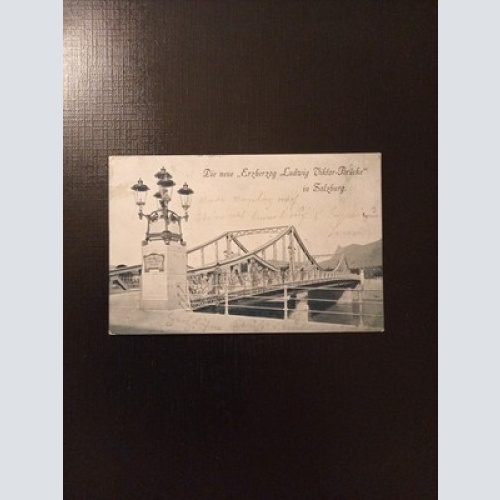 Erzherzog Ludwig Viktor Brücke Salzburg 600368A Gr