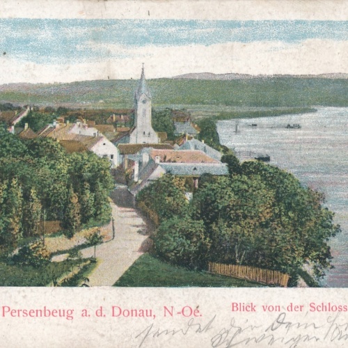 AK aus Persenbeug Niederösterreich Ansichtskarte (18377)