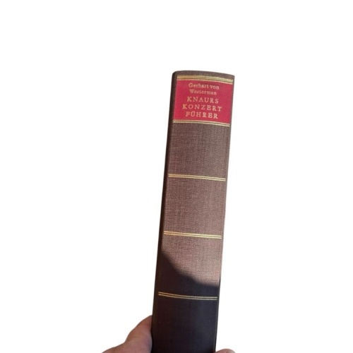 Knaurs Konzertführer Gerhart von Westerman. Mit e. Geleitw. v. Wilhelm Furtwängl