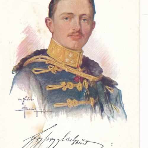 AK Militaria Kaiser Karl von Österreich Ansichtskarte (18337)