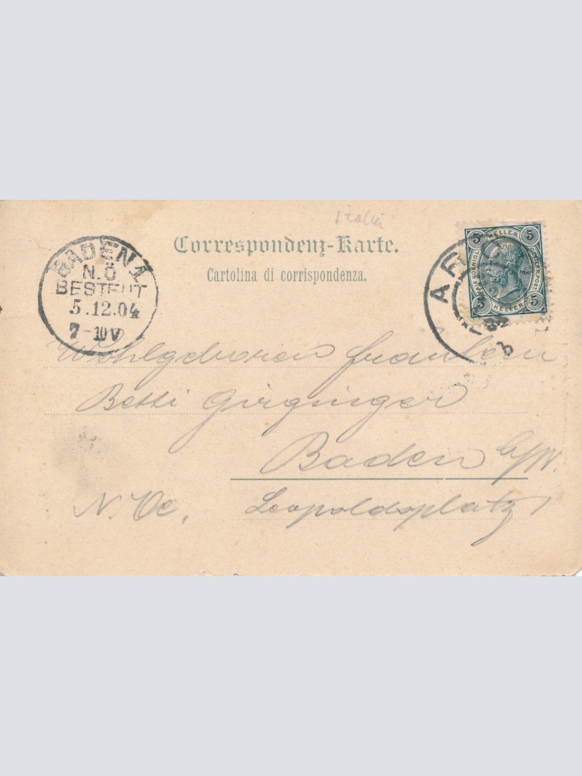 AK aus Arco Italien Ansichtskarte (18318)