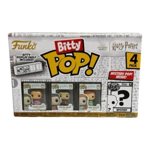 Funko Bitty POP! Harry Potter 4er-Pack – Hermine, Viktor Krum, Ginny + Mystery