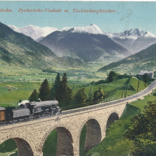 AK von der Tauernbahn Salzburg Ansichtskarte (18512)