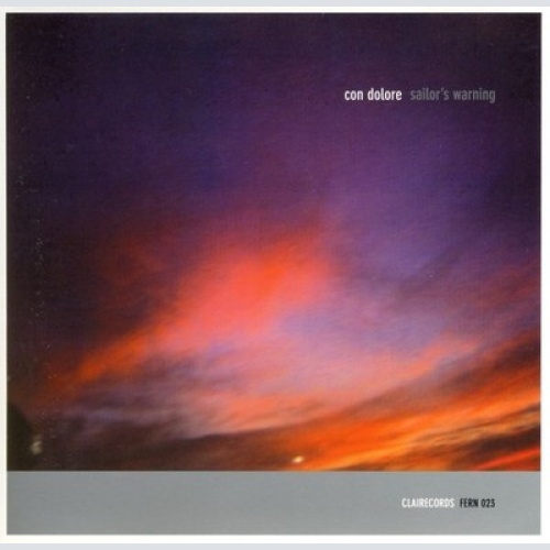CD, Album Con Dolore - Sailor's Warning