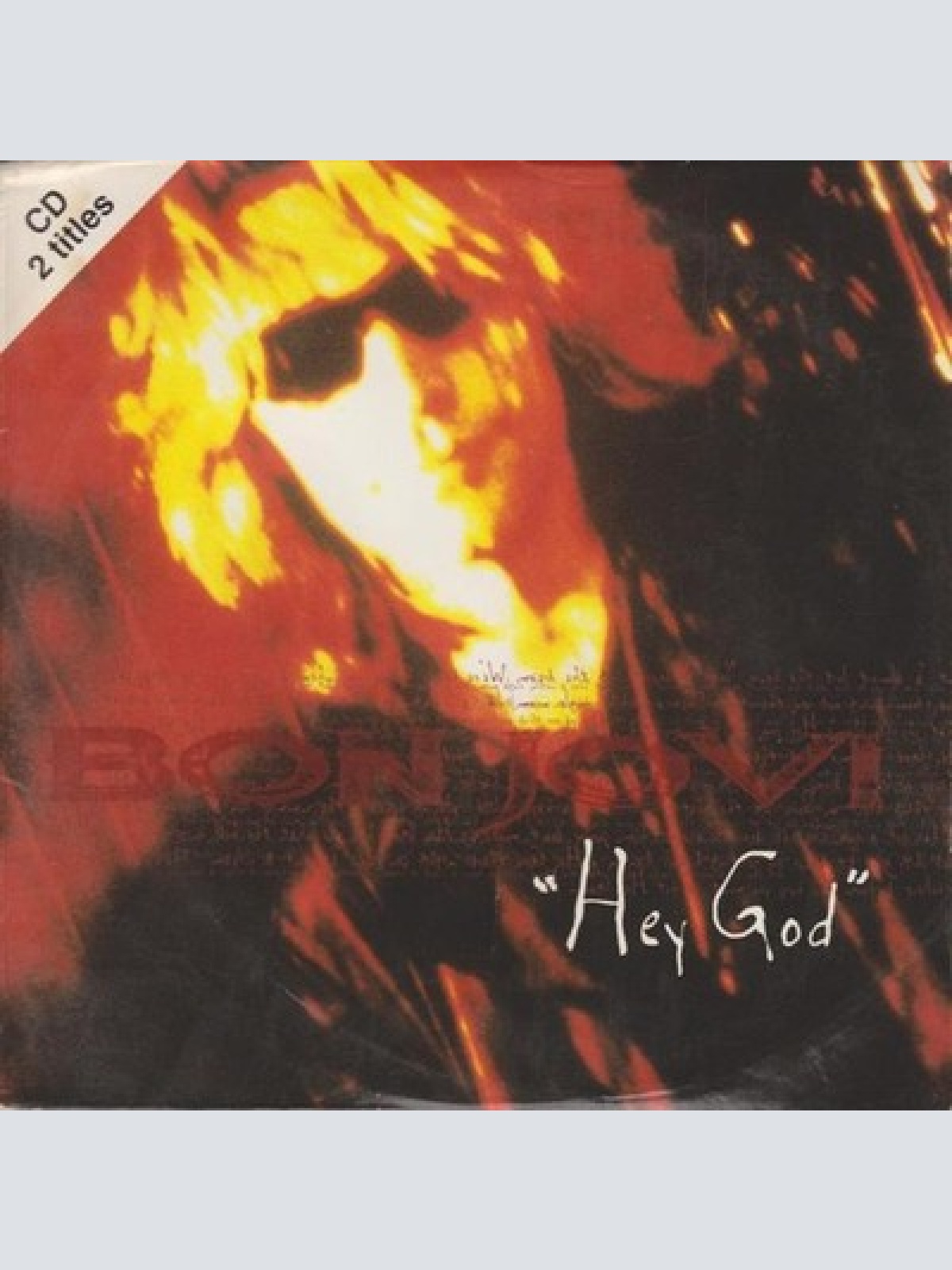 CD, Single Bon Jovi - Hey God
