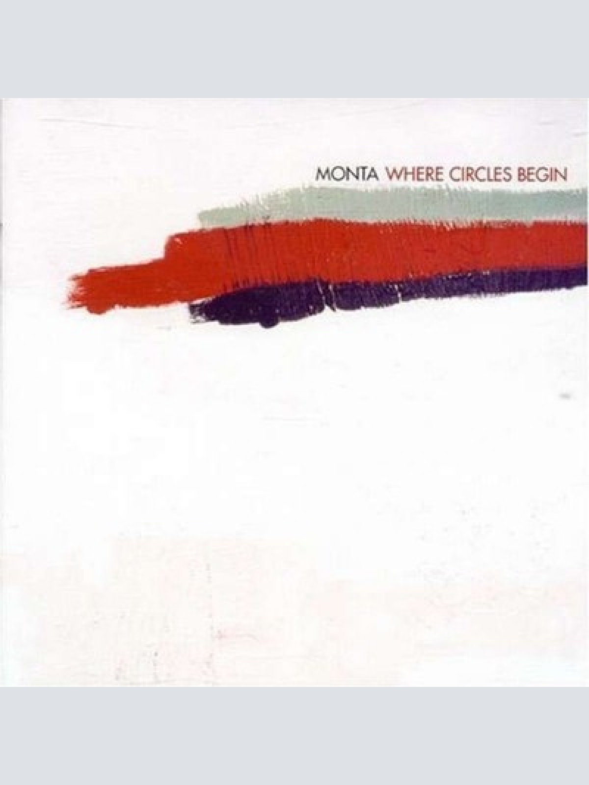 CD, Album Monta (2) - Where Circles Begin