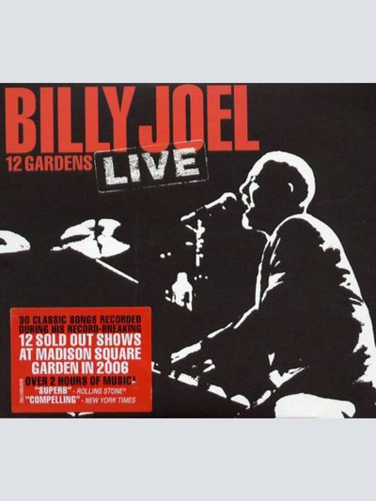 2xCD, Album, Dig Billy Joel - 12 Gardens Live