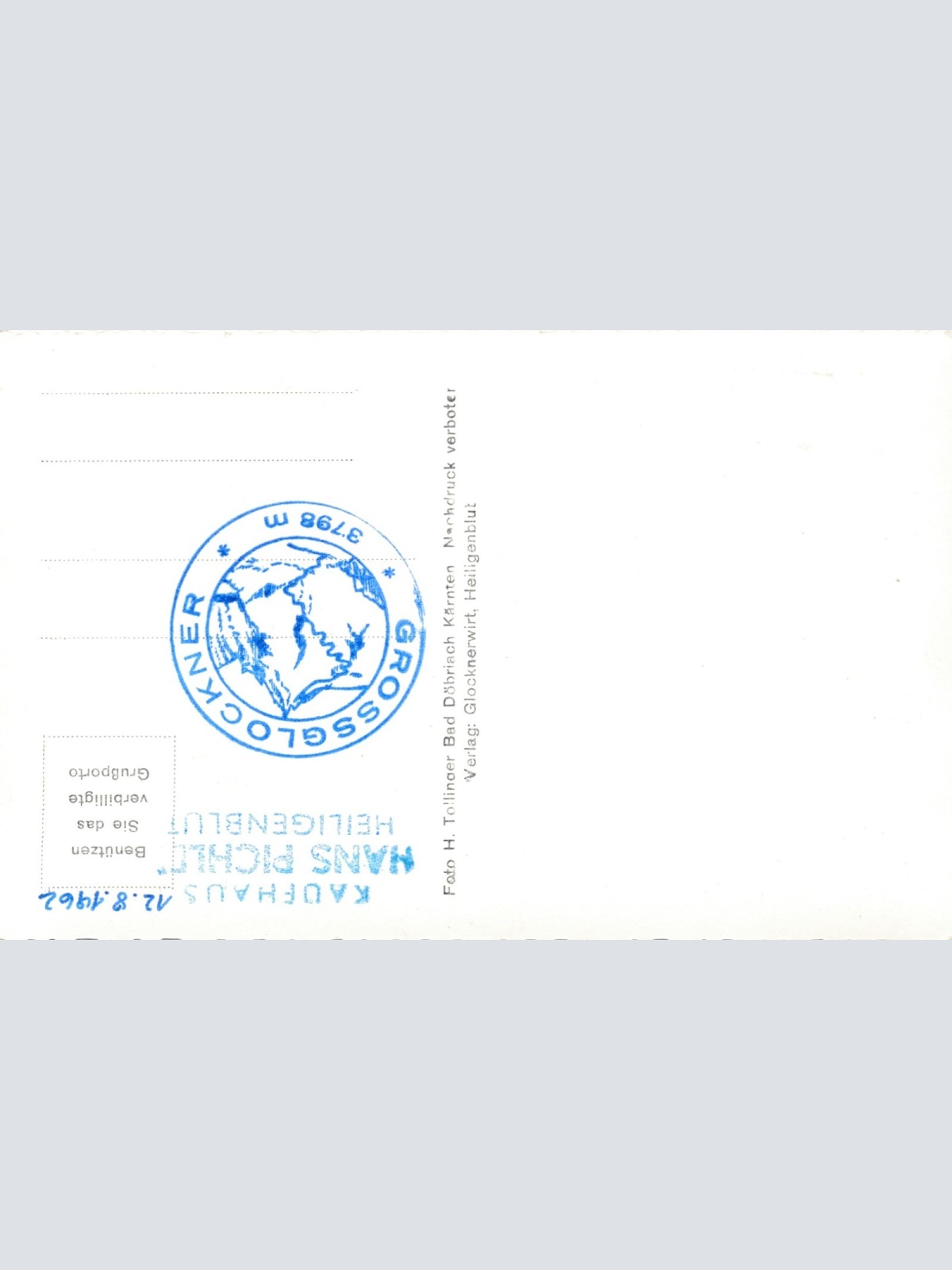 AK aus Heiligenblut Kärnten Ansichtskarte (18413)