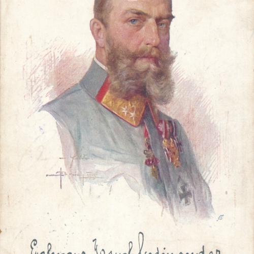 AK Militaria von Josef Ferdinand von Österreich Ansichtskarte (18458)