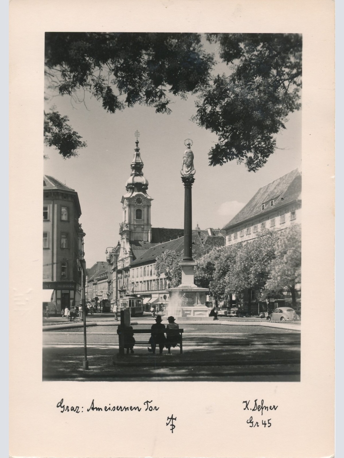 AK aus Graz am eisenen Tor Steiermark Ansichtskarte (18433)