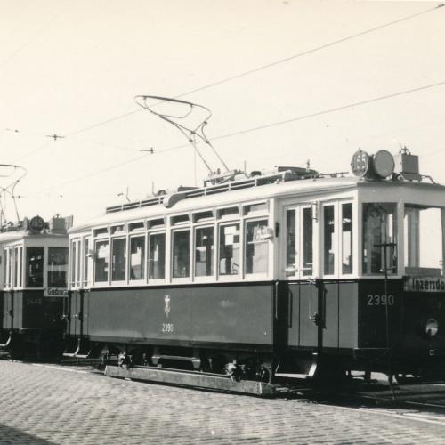 AK aus Wien Strassenbahn Triesterstraße Ansichtskarte (18384)