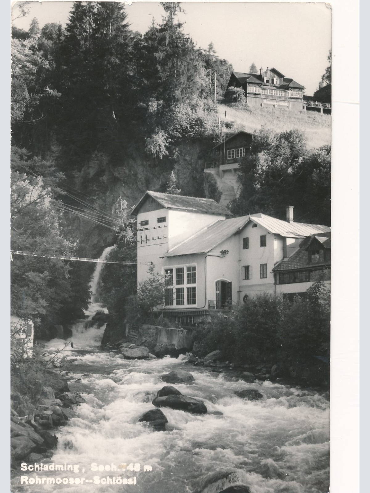 AK aus Schladming Rohrmooser Schlössl Steiermark Ansichtskarte (18531)
