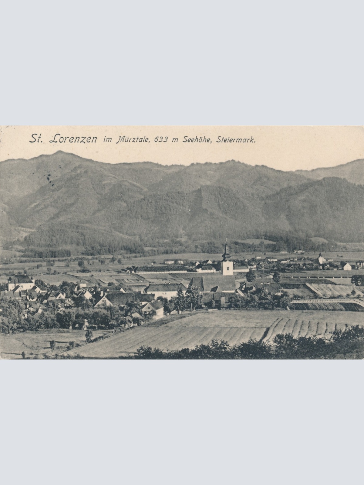 AK aus St. Lorenzen Steiermark Ansichtskarte (18539)