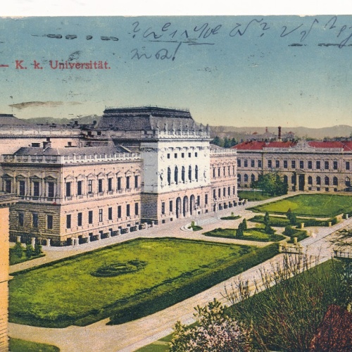 AK aus Graz K.K Universität Steiermark (18602)