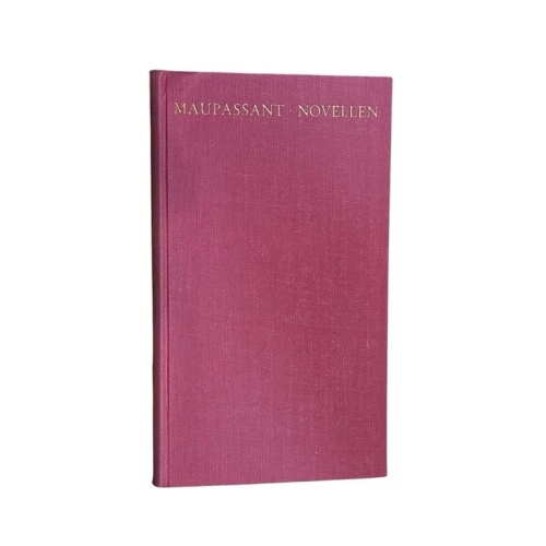 Novellen 2 Bände Maupassant, Guy de: