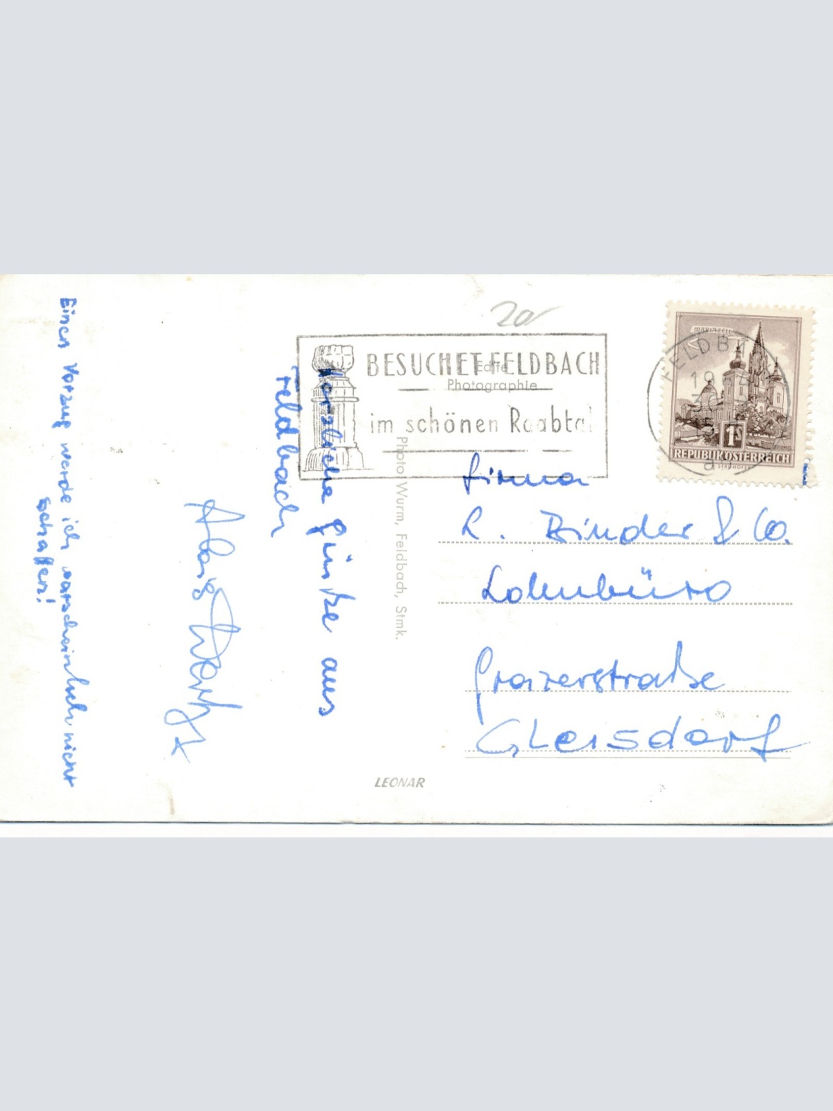 AK aus Feldbach Steiermark Ansichtskarte (18543)