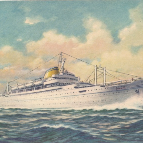 AK vom Dampfer  M/S Europa 11400 Tonnen Ansichtskarte (18599)