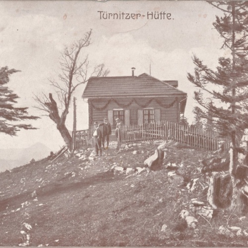 AK von der Türnitzer Hütte NÖ Ansichtskarte (18720)