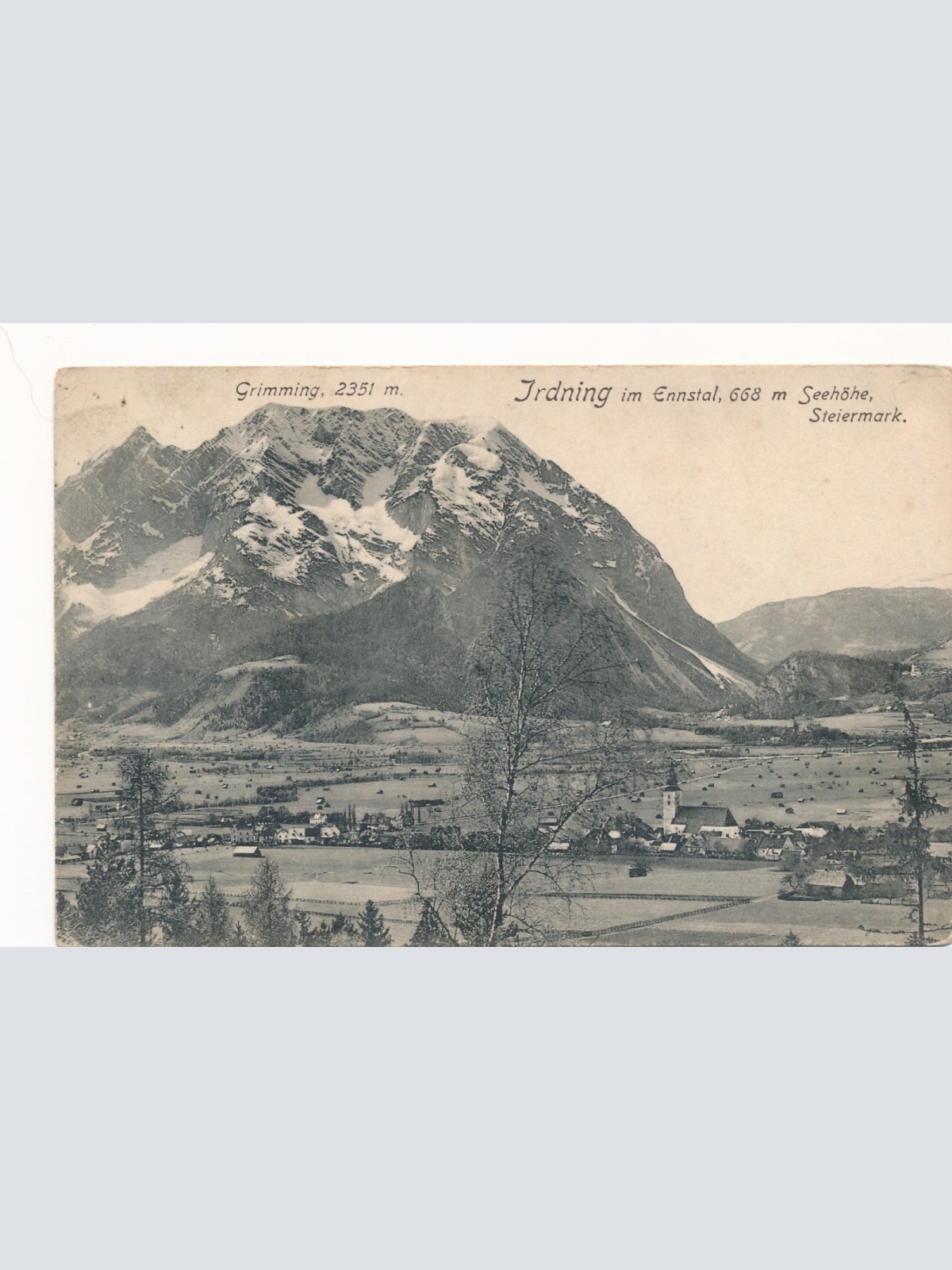 AK aus Irdning Steiermark Ansichtskarte (18723)