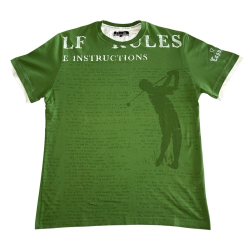 17&Co. T-Shirt Herren | Größe L | Grün | Sehr guter Zustand | Golf, Fussl Mode