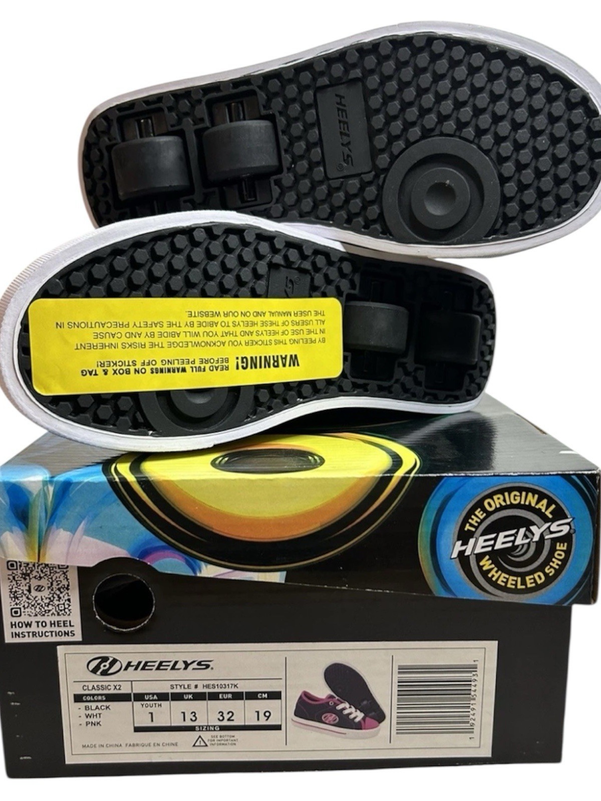 Heelys - Classic X2 | EUR 32 | NEU OVP | Schuhe - Rollschuhe | UK 13 USA 1 CM 19