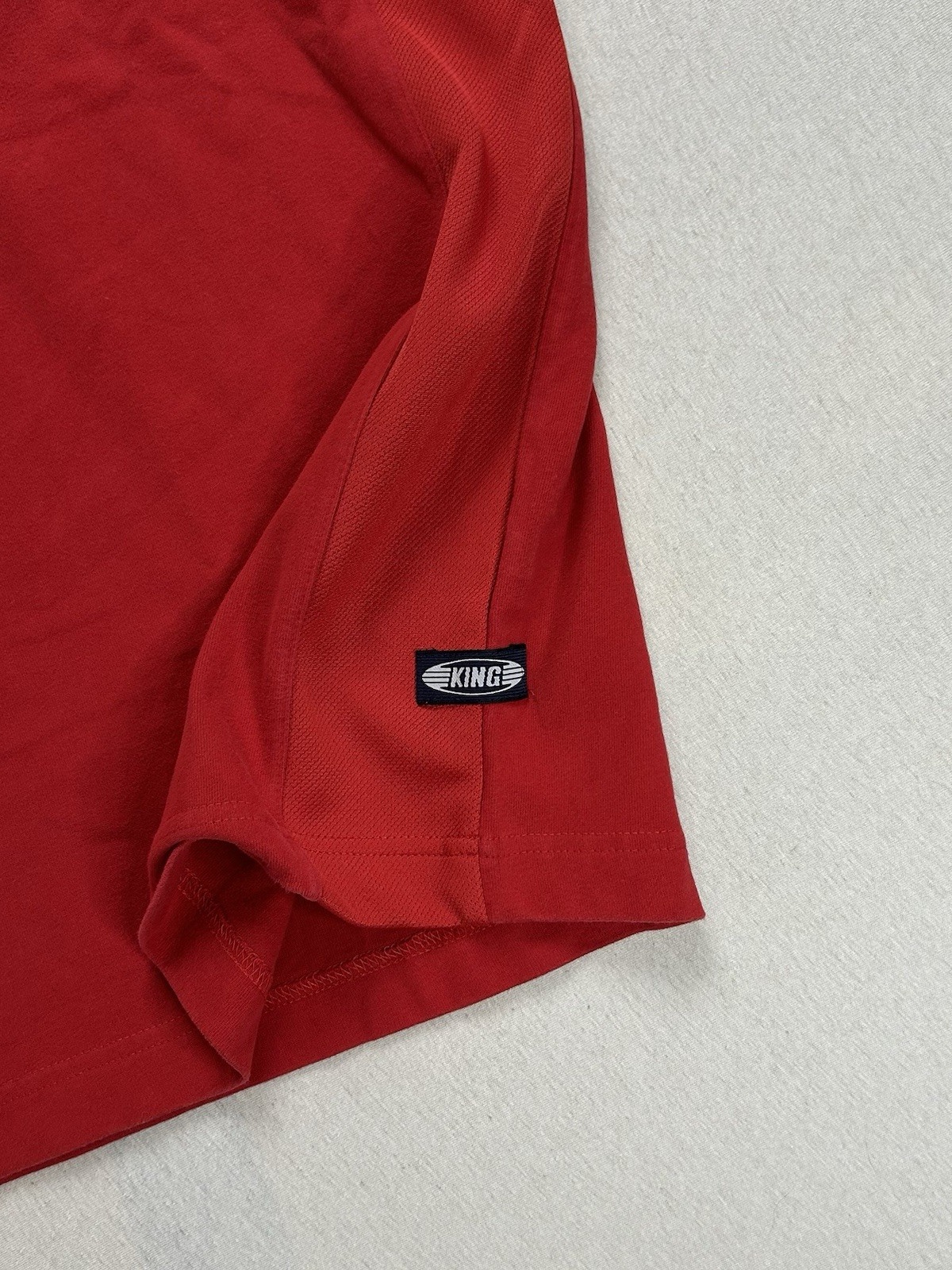 Puma King Vintage T-Shirt | Größe M | Rot | Maße auf den Fotos
