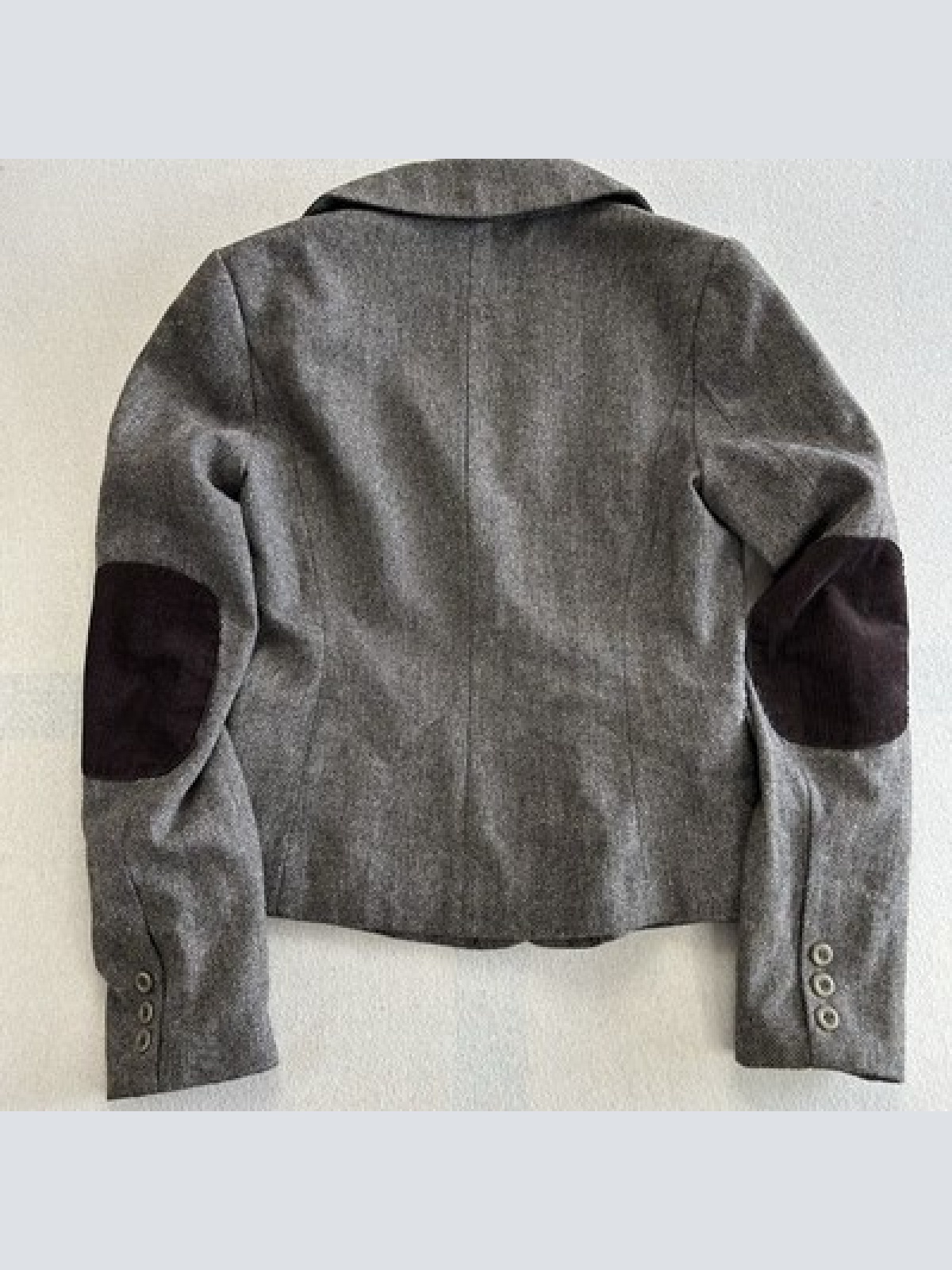 Pleasure by Colours of the World Y2K Blazer Größe 34/36 Grau Maße auf den Fotos