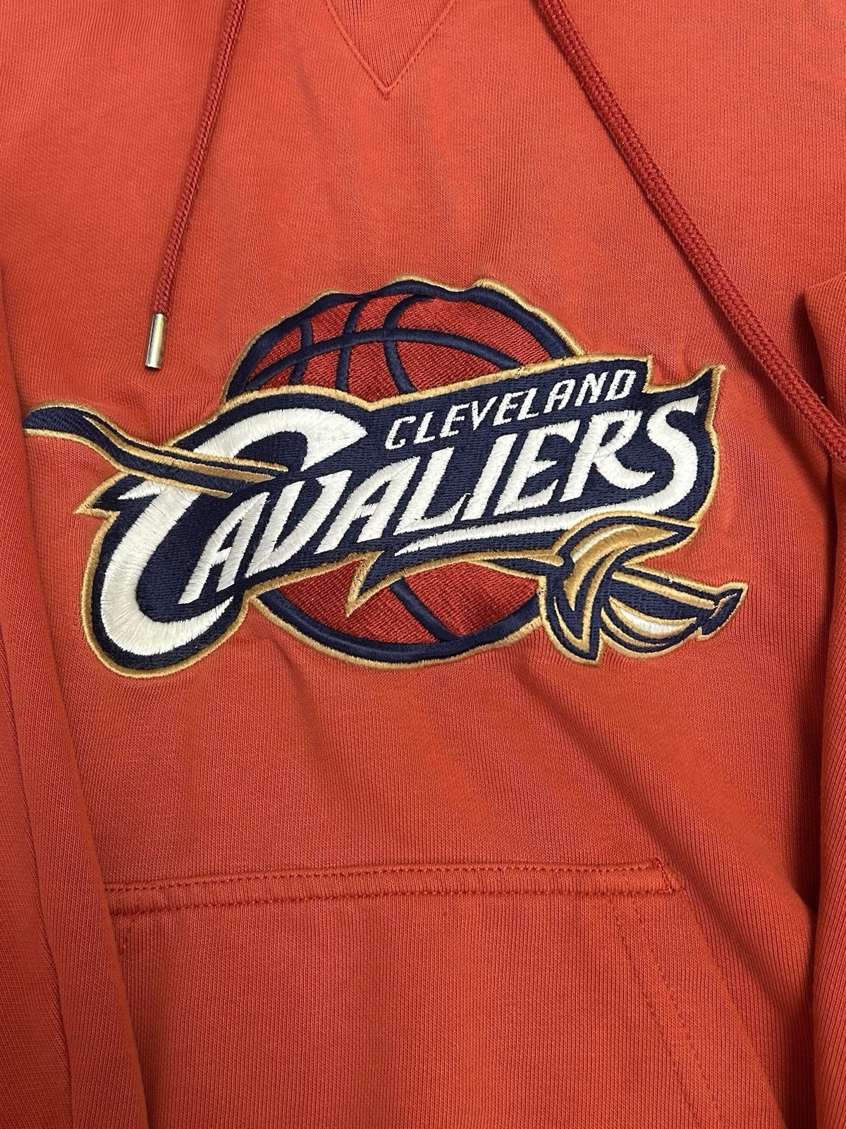 Cleveland Cavaliers Vintage Hoodie Champion x NBA Größe S Rot Basketball