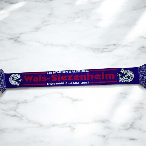 Fan Schal SV Wüstenrot Salzburg zur EM Stadion Salzburg Eröffnung 08.03.2003