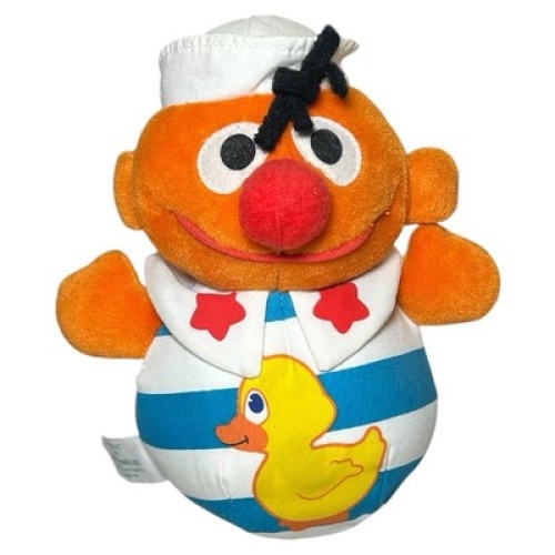 Ernie von der Sesamstraße | Fisher Price Vintage Spielzeug | 2000 Mattel Plüsch