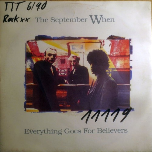 The September When - Everything Goes For Believers (7", Single, Promo)
