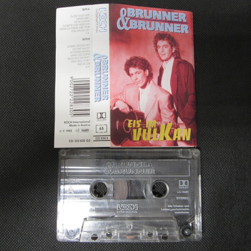 MC / Brunner & Brunner - Eis im Vulkan / Koch   REC / AUSTRIA / RAR /