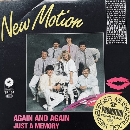 New Motion (2) - Again And Again (7", Single)