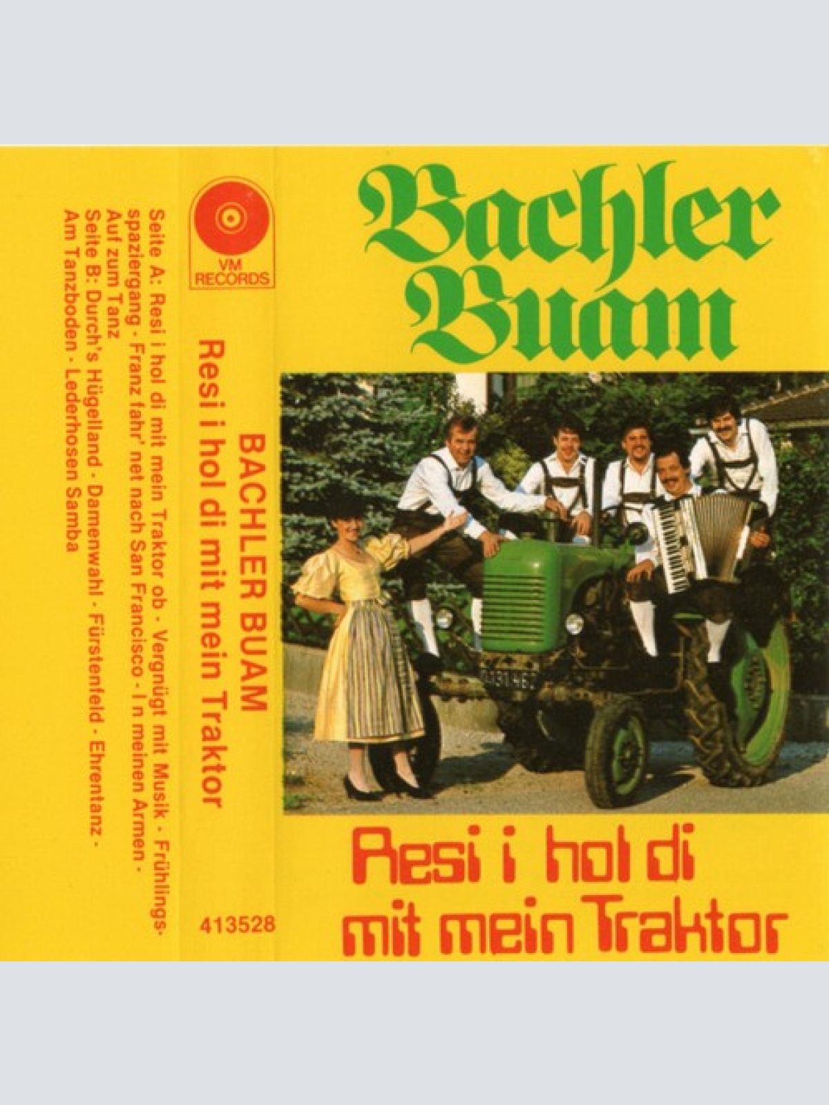 Bachler Buam - Resi I Hol Di Mit Mein Traktor (Cass, Album)