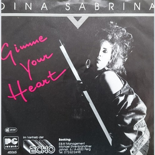 Dina Sabrina - Gimme Your Heart (7", Single)