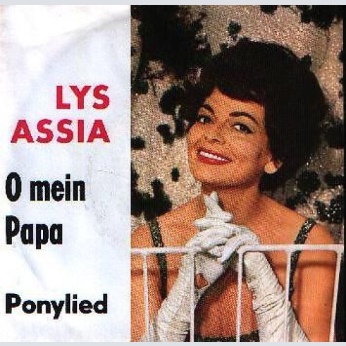 Lys Assia - O Mein Papa (7", Single, RE)